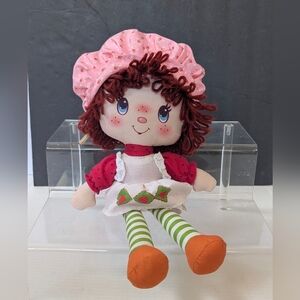 Strawberry Shortcake Plush Doll Retro Style 14"